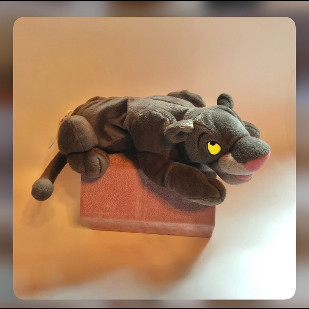 Disney World Jungle Book BAGIRA Stuffed Animal